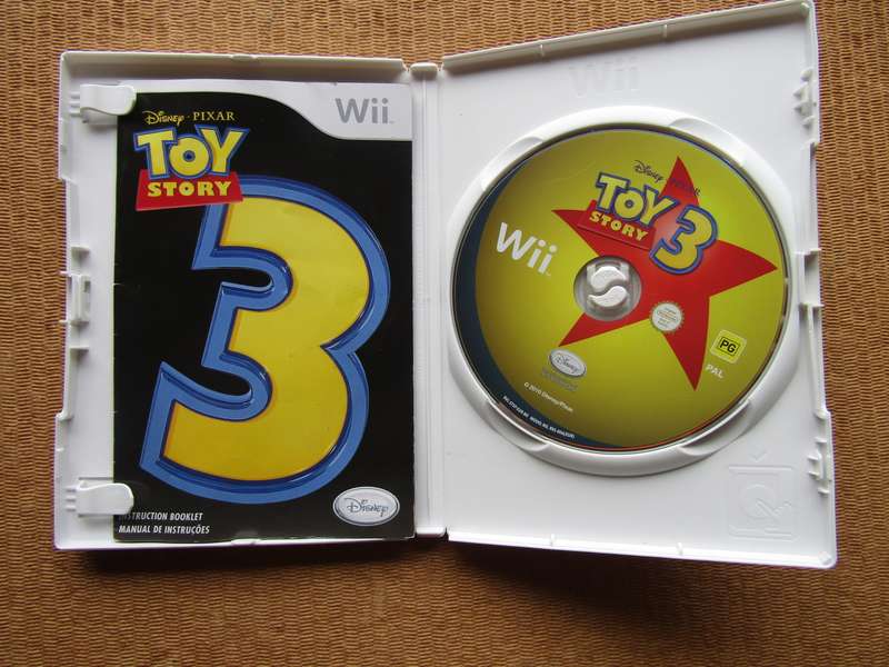 Wii Disney Pixar Toy Story Nintendo Game with Booklet. No scratches.