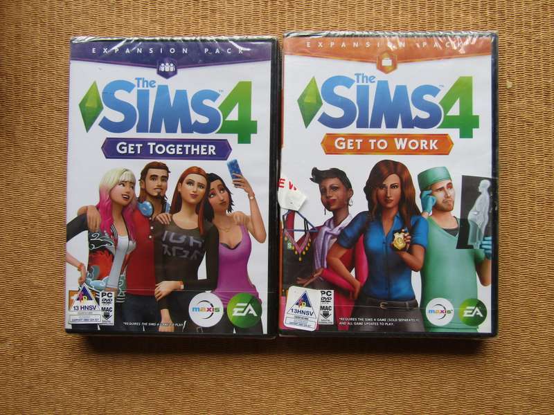 Both EA The Sims4  Expansion Packs. Still sealed