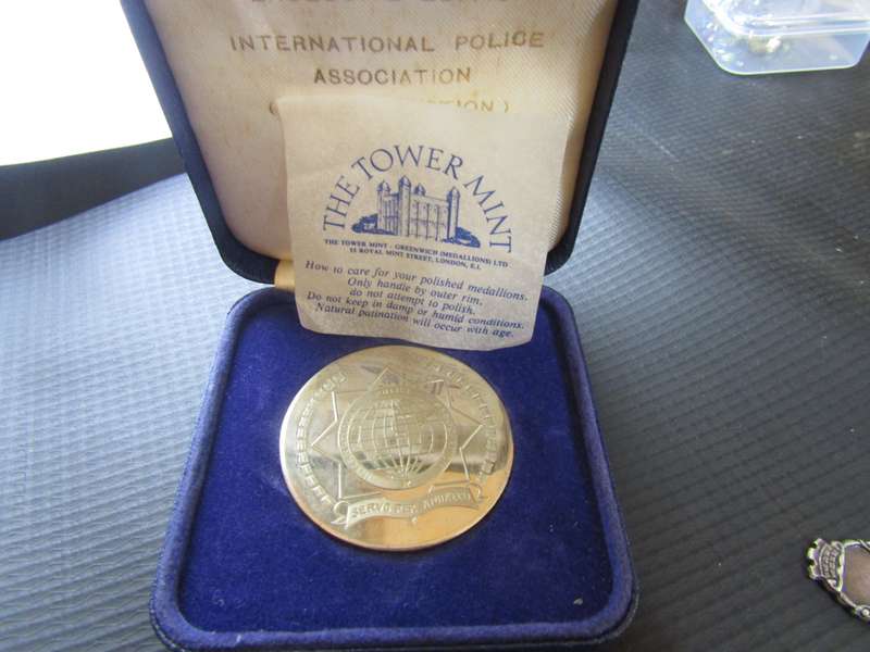 Proof International Police Association British Sector Boxed