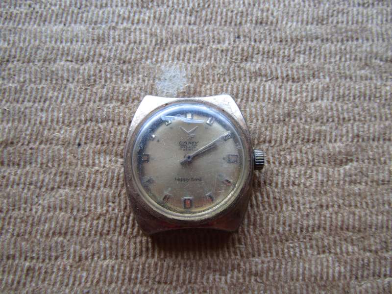 Camy Genève Happy Bird men's wrist watch. Spares or Restoration (3.5cm) Does work
