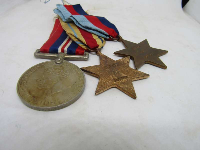WW2 Trio of Medals To W.R. Sutton