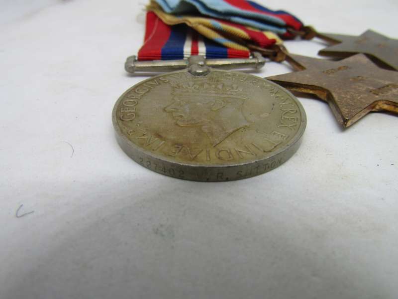 WW2 Trio of Medals To W.R. Sutton