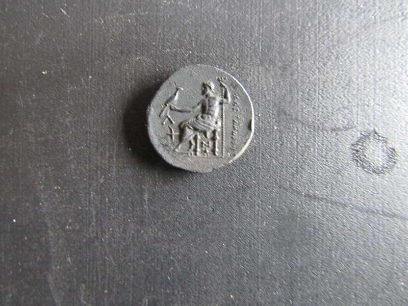 Silver 336 - 323 BC Drachm  Alexander the Great. Dipicting Hercules