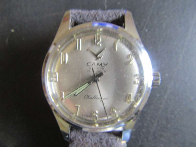 Camy Challenger Swizz Men's watch. Not working. With spares
