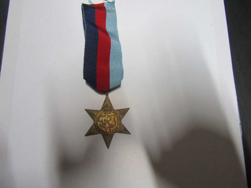 WW2 The 1939 to 1945 Star British Blank (Z)