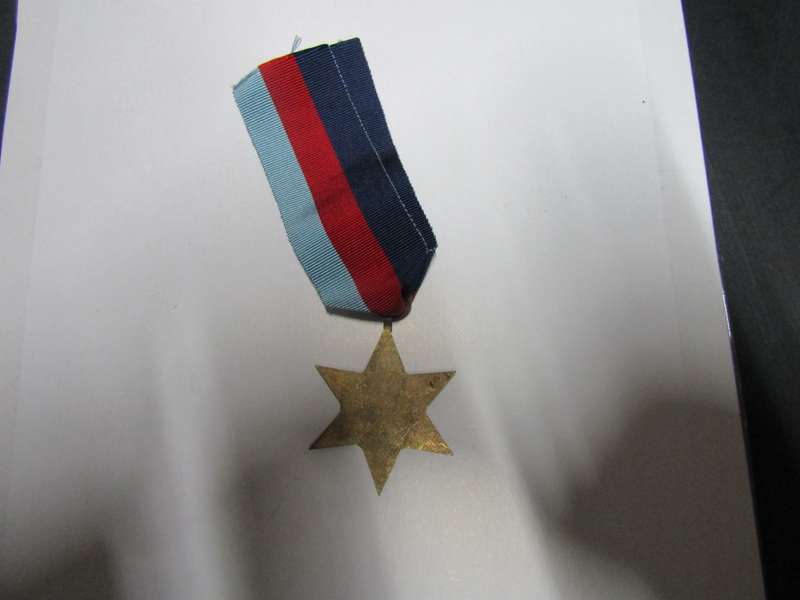 WW2 The 1939 to 1945 Star British Blank (Z)