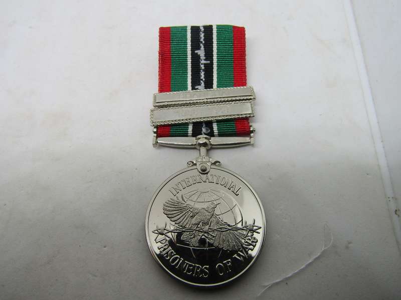 International Prisoner of War Medal With Shanghai and 1948-1959 bar Full size Medal (replica)