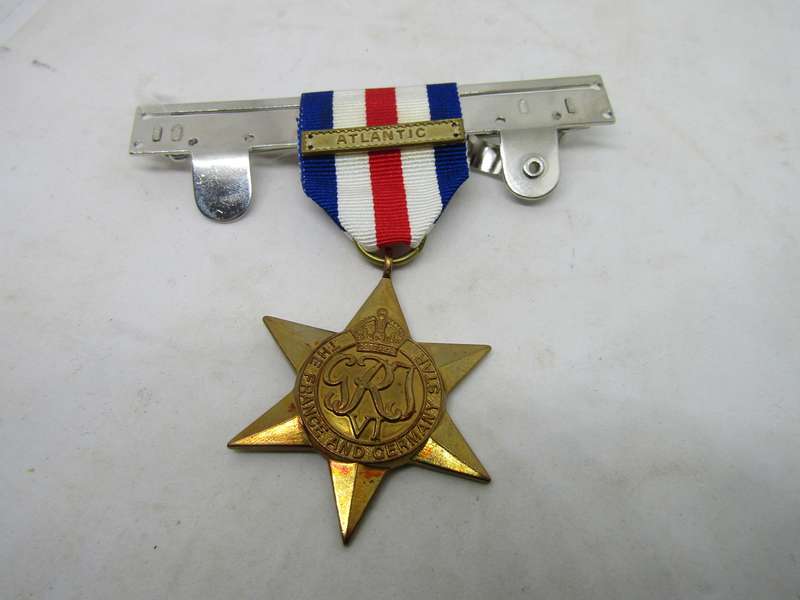 Grance and Germany Star with Atlantic bar Full size Medal (replica) 1