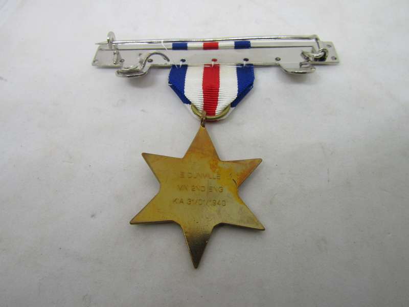 Grance and Germany Star with Atlantic bar Full size Medal (replica) 1