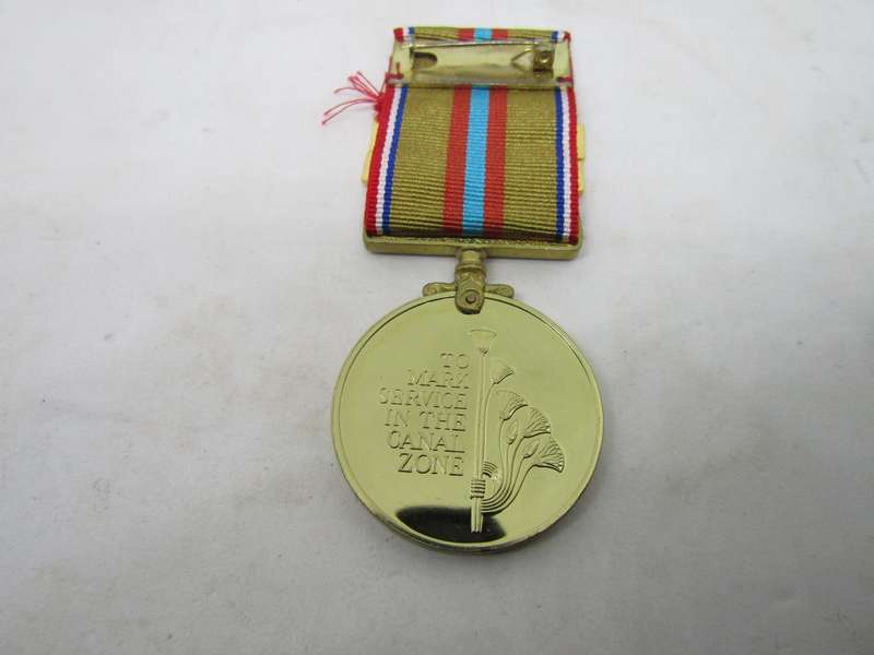 Suez Canal Medal with Suez canal and Bitter lakes Bar Full size Medal (replica)