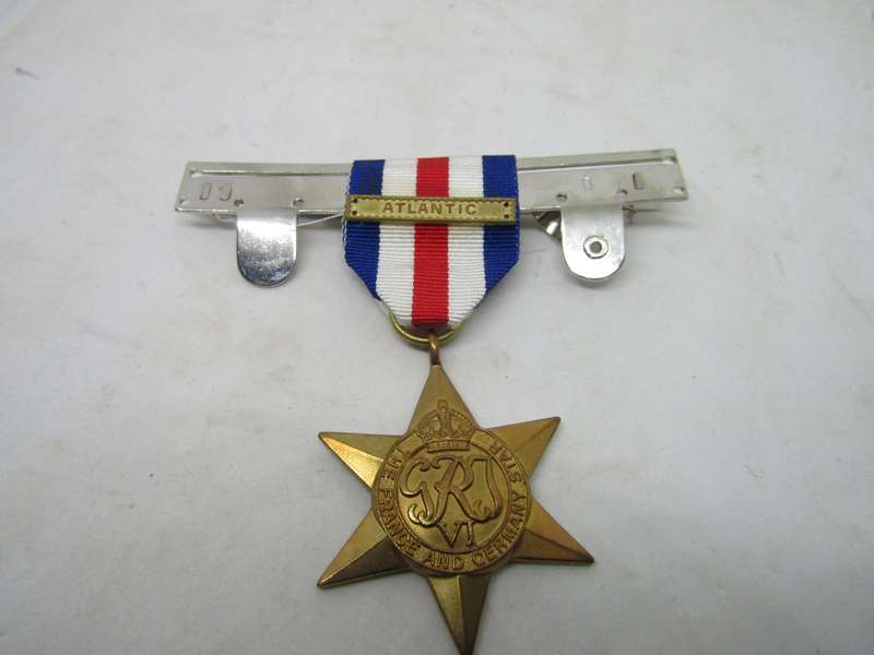 France and Germany Star with Atlantic Bar Full size Medal (replica) 2