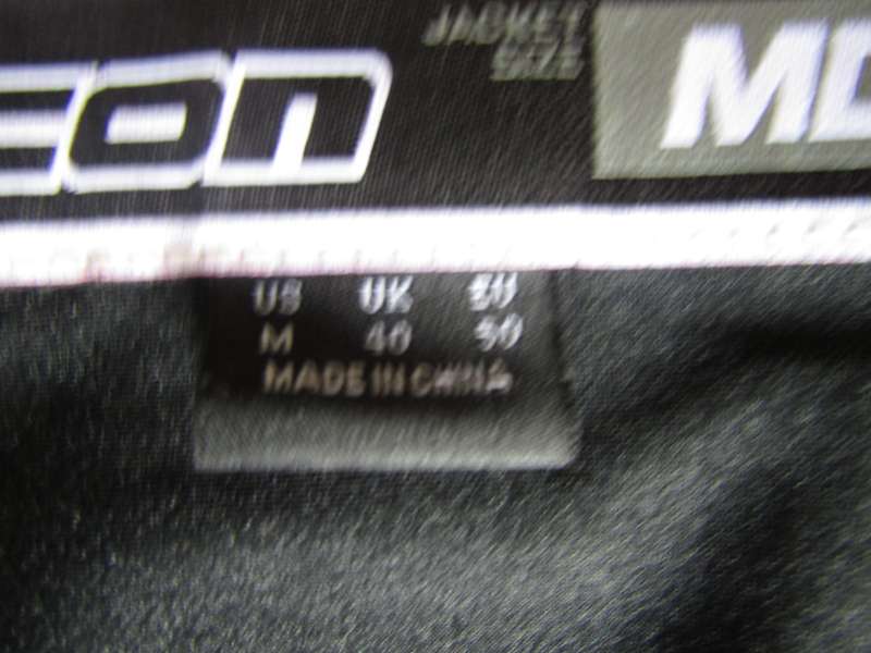 IIcon Contra Size MD Bikers Jacket with Padding. All zips works. Almost new.