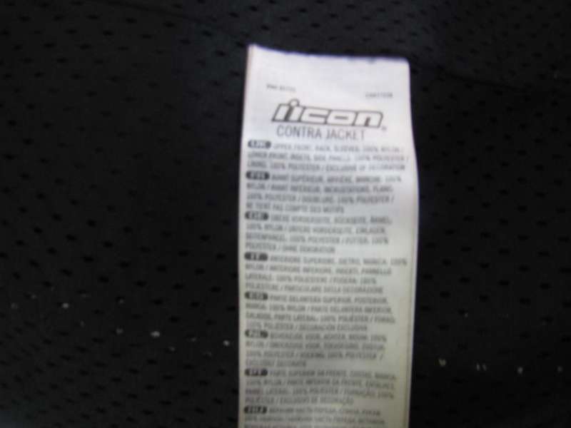 IIcon Contra Size MD Bikers Jacket with Padding. All zips works. Almost new.