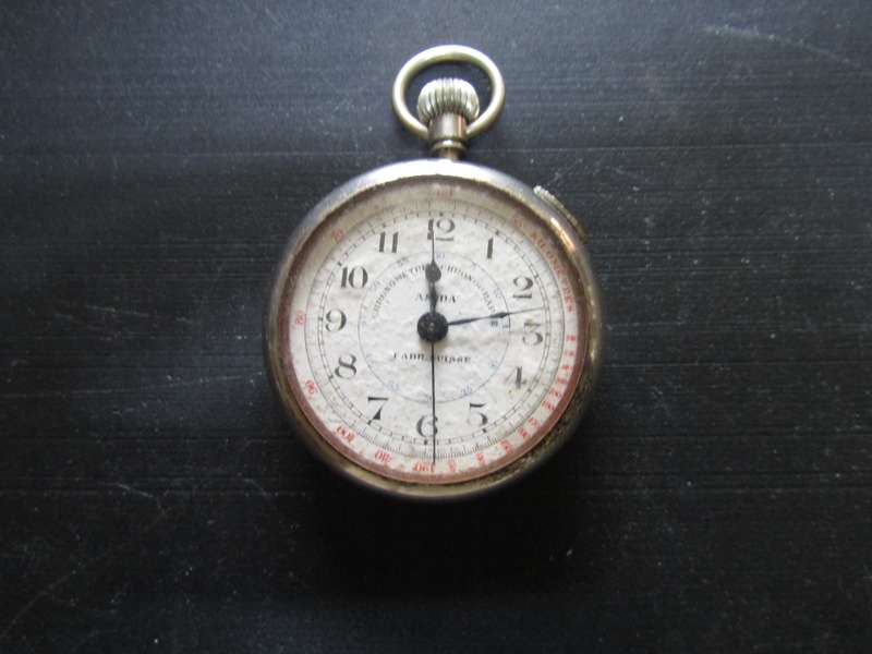 Rare Amada Pocket watch. Restoration or Spares.