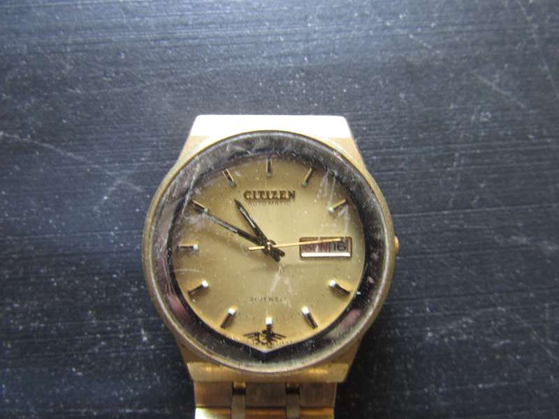 Citizen Automatic P8200-282938-KY Day Date Watch. Works. 3.5cm