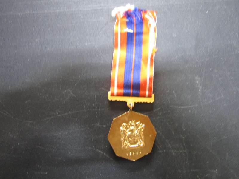SADF Pro Patria Full size Medal Swivel Type. Low number