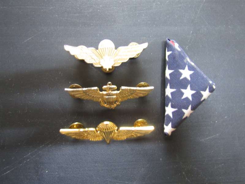 Various Northen America Pilot Wings. Think is Replica's