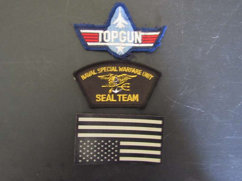 Various USA Navy and Airforce Patches