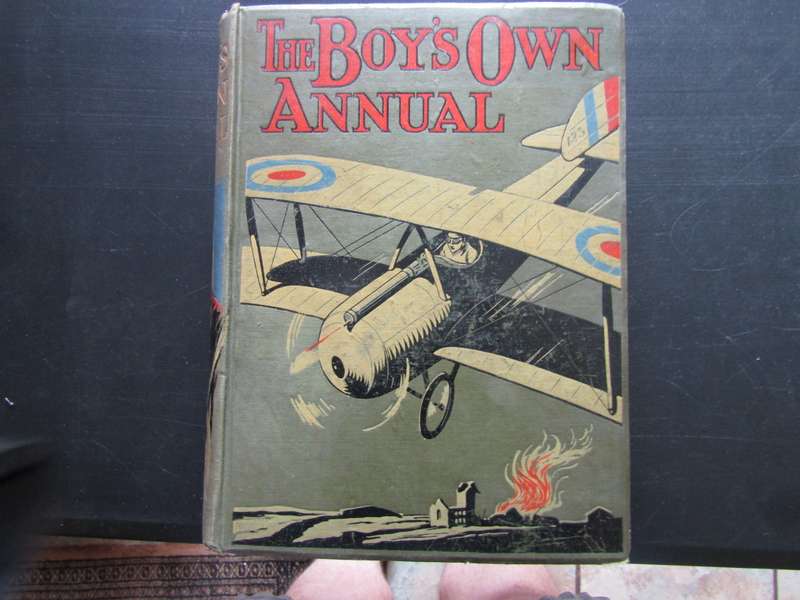 1914 The Boys own Annual Book 664 Pages Hardcover