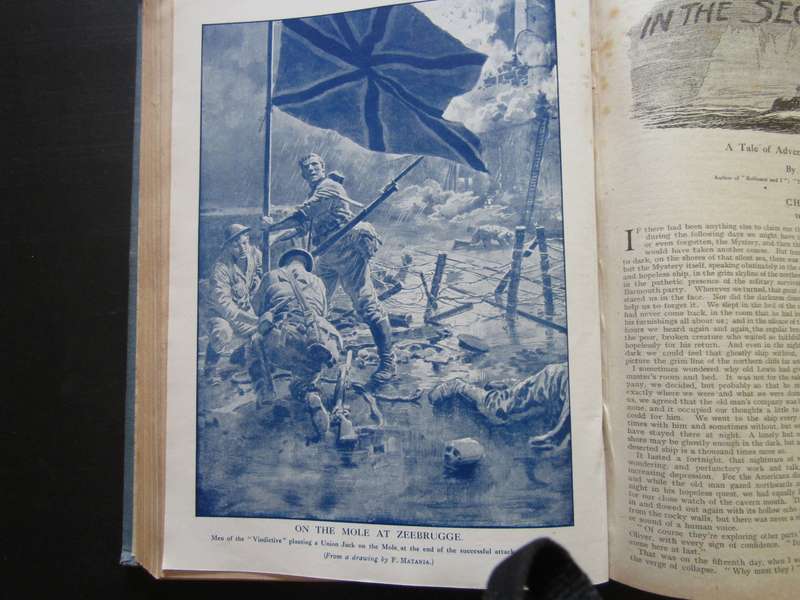 1918 The Boys own Annual Book 664 Pages Hardcover