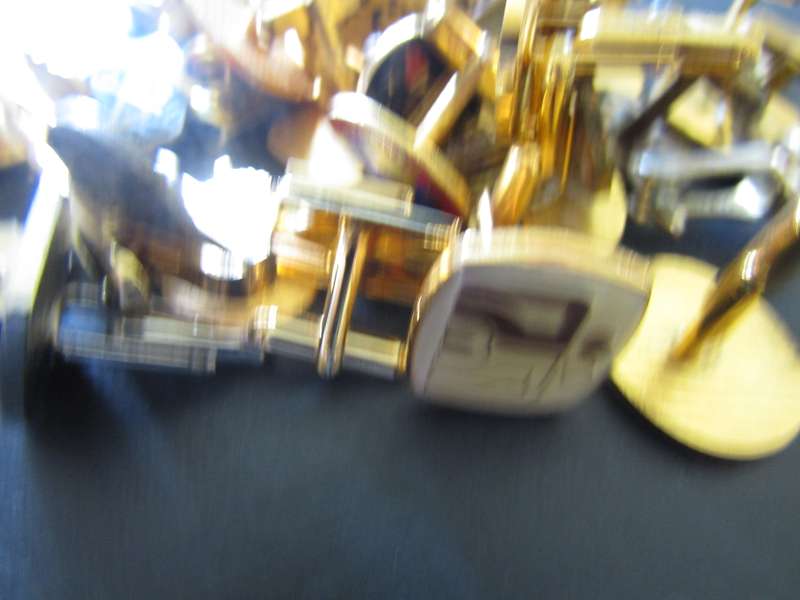 Loads of Gold Plated Cufflinks