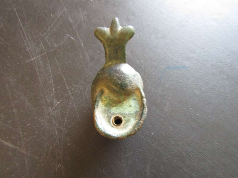 Ancient Roman Bronze Oil Lamp (2)