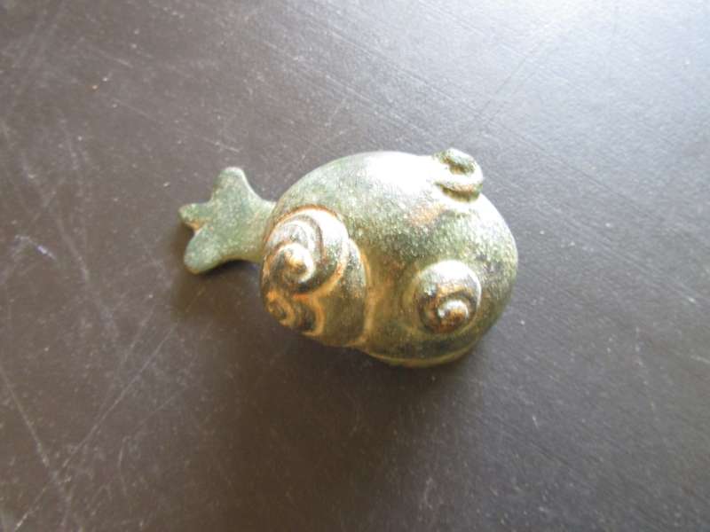 Ancient Roman Bronze Oil Lamp (2)