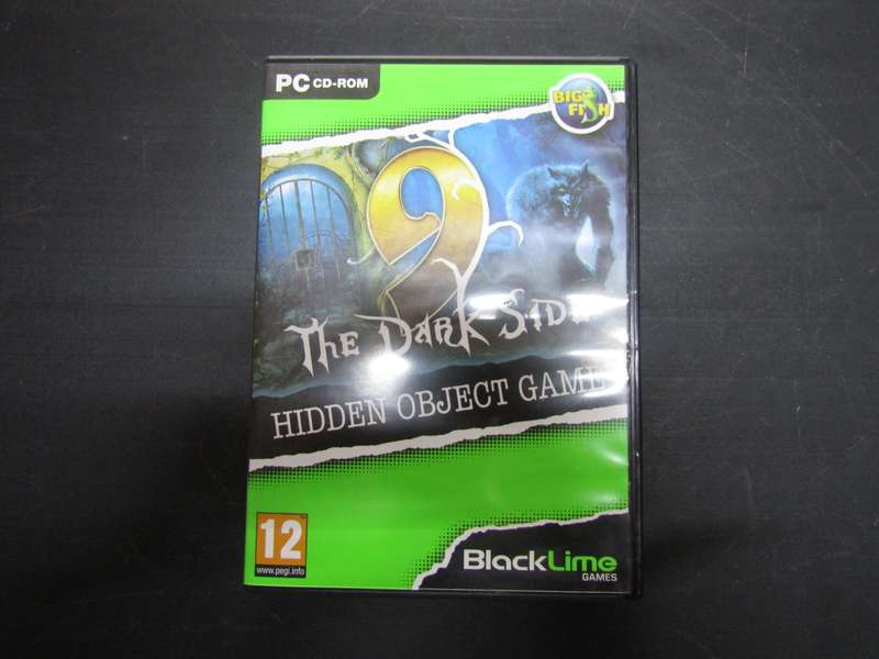 Big Fish PC Game no Booklet. The Dark Side. Disk no scratches.