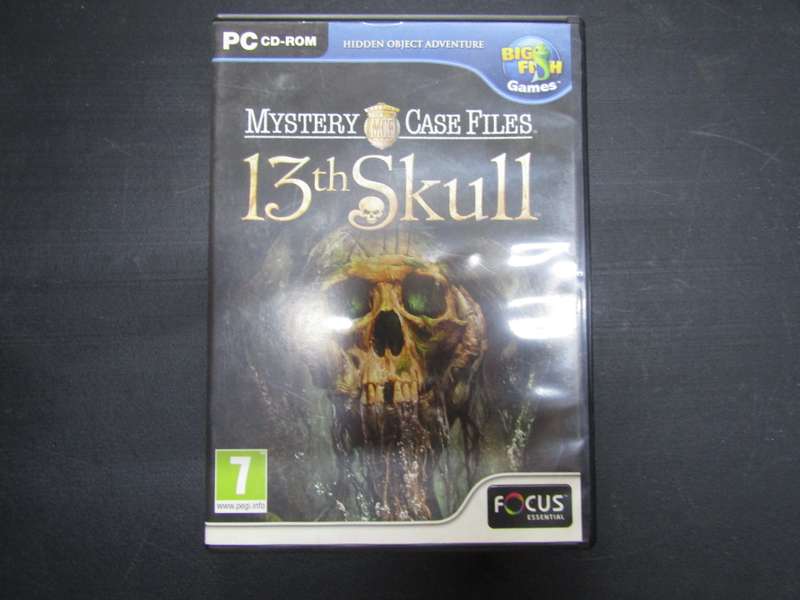 Focus Essentials  PC Game  Booklet. 13th Skull disk 1 . Disk no scratches.