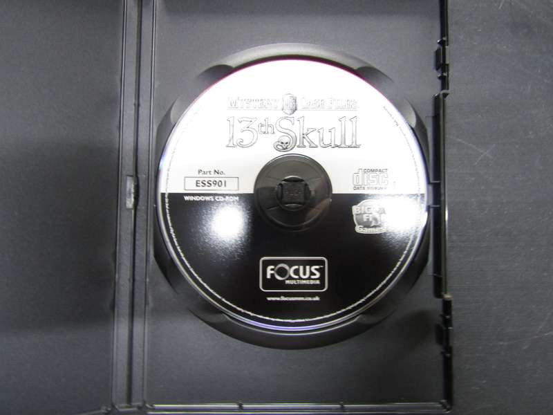Focus Essentials  PC Game  Booklet. 13th Skull disk 1 . Disk no scratches.