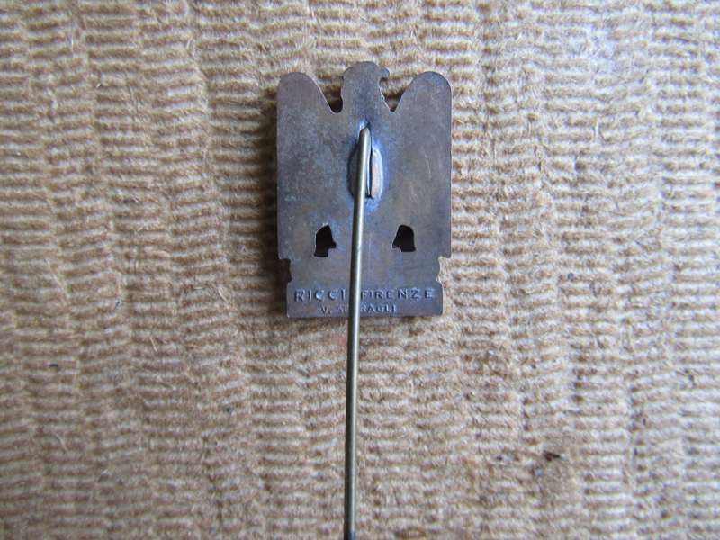 1939 WW2 Italian Fascist  Lapel Pin