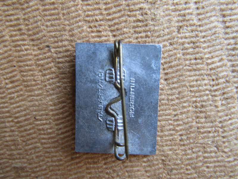 1939 WW2 Italian Fascist Refresh Badge