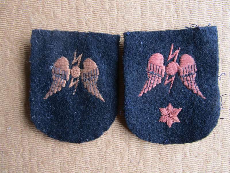 South African Navy Badges and insignia - Telecommunication Operators