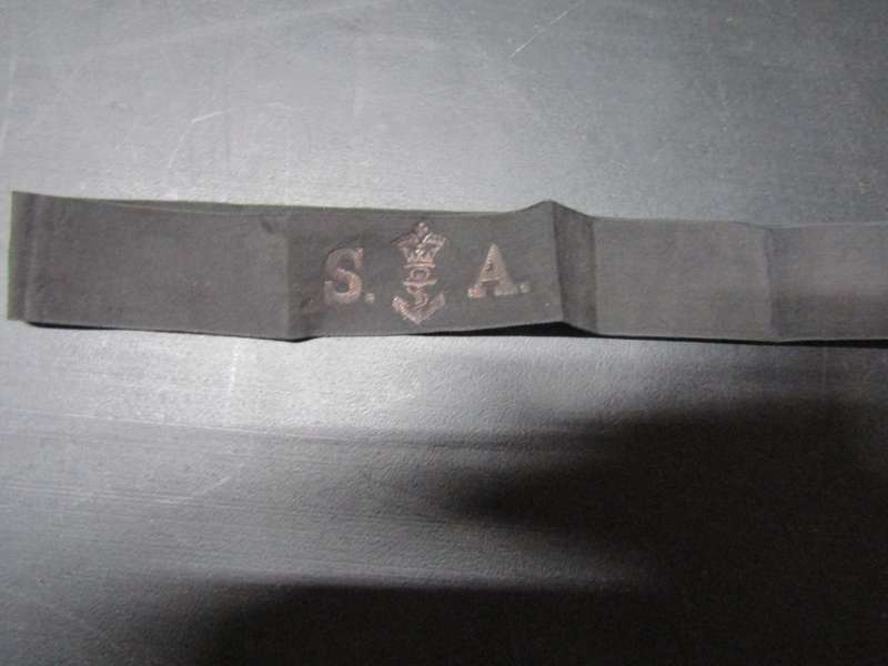 SA Navy Cap Ribbon