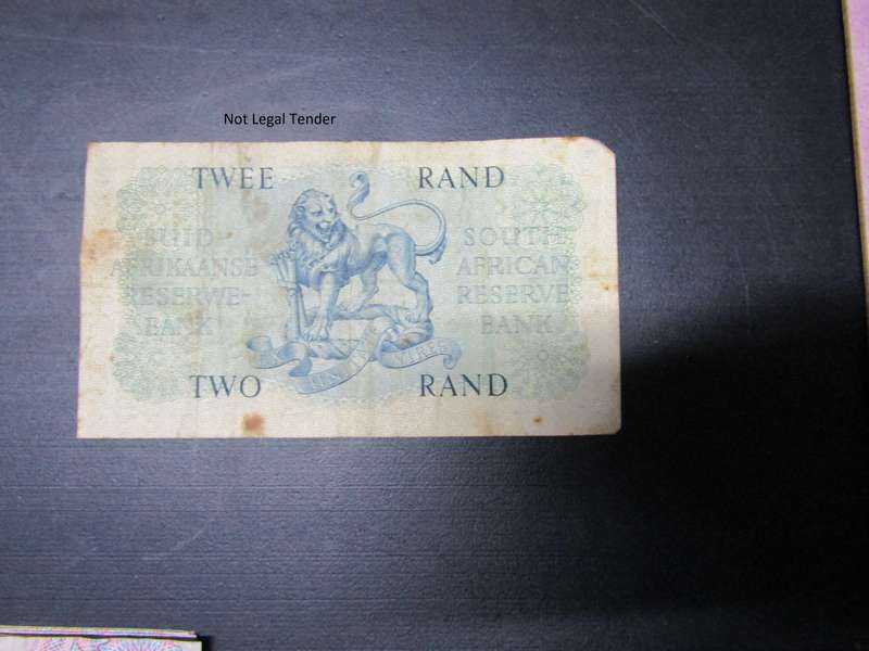 MH De Kock 4th Issue Eng/Afr Two Rand Banknote (B48)