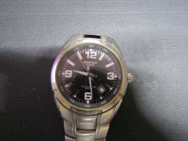 Casio Edifice Men's Wrist Watch. Just serviced and works 100%
