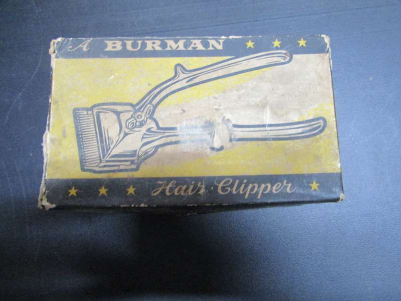 2 Burman Hair Clipper in Original Box