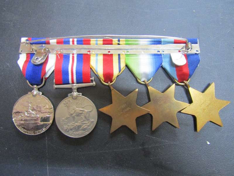 WW2 Medal to Ca Carr Royal Navy. Replica Medals
