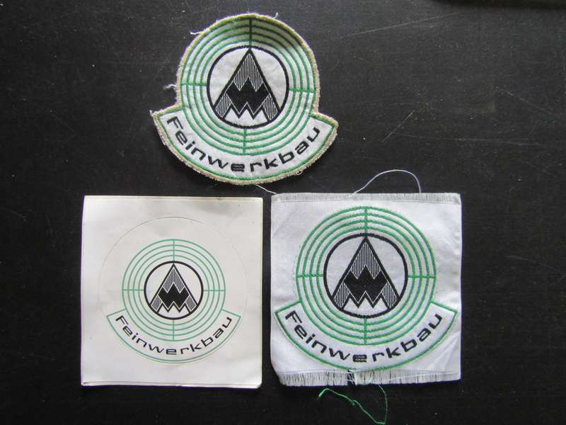 SA Feinwerkbau Pistol patch sticker and Patch