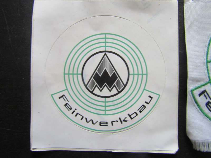 SA Feinwerkbau Pistol patch sticker and Patch