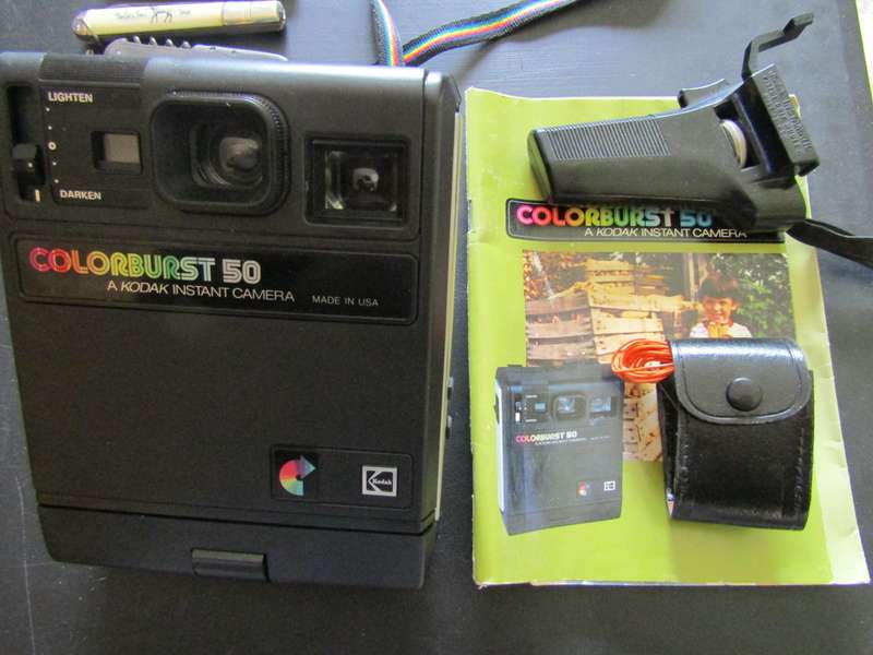 Colorburst 50 Kodak Instant Camera with Accesories