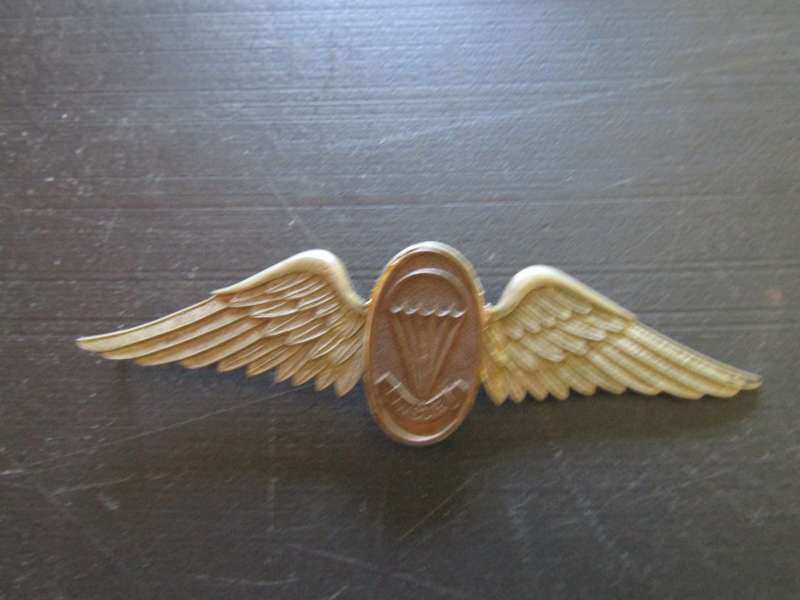 Suspected SADF Parabats Instructor's wings 1 pin missing