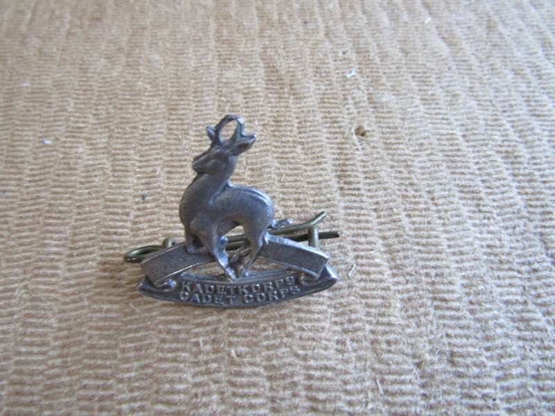 SADF South African Cadets Corps Sterling Silver Beret Badge