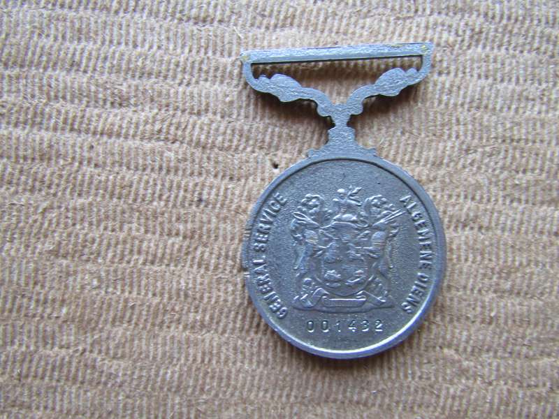 SADF General Service Medal. Low Number 001432