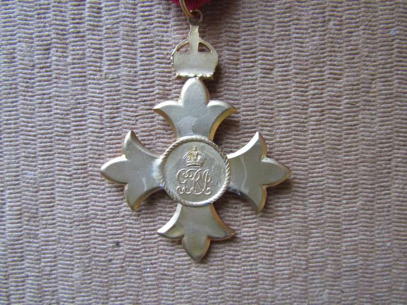 Order of the British Empire OBE Medal  . Its a Copy