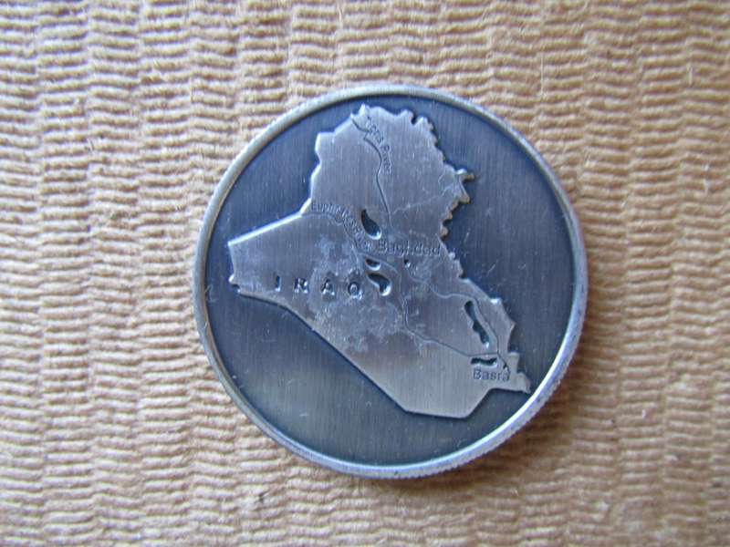 USA Embassy Baghdad Iraq   Challenge Coin. (C)