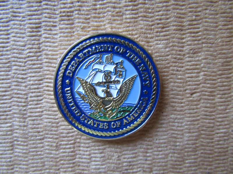 USA Navy Rocky Mountain Challenge Coin. (D)