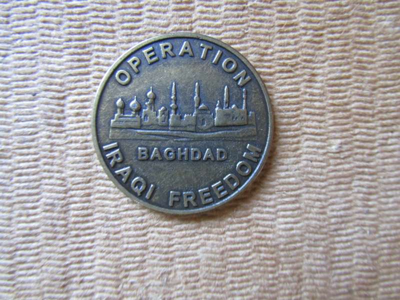 US Embassy Baghdad Iraq Challenge Coin. (E)