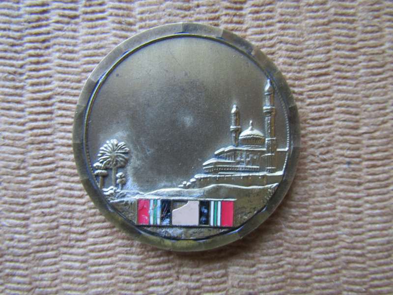 Veteran Operations Iraqi Freedom Challenge Coin. (I)