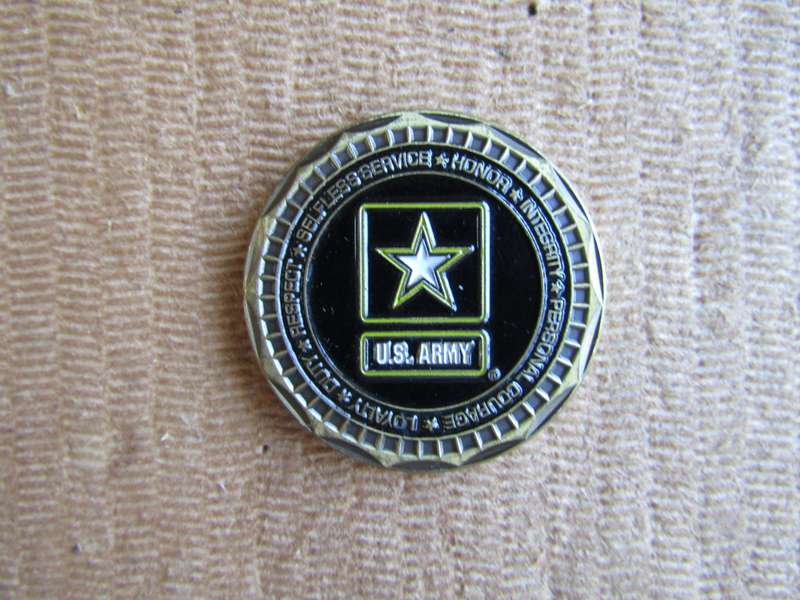 US Army Wounded Warrior Challenge Coin (R)